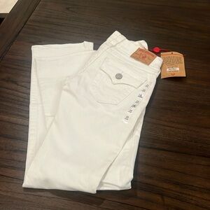 NWT white true religion jeans